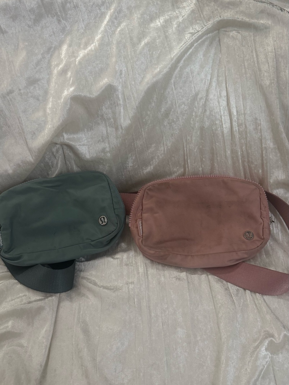 lululemon athletica bag bundle. Team and Pink belt bags